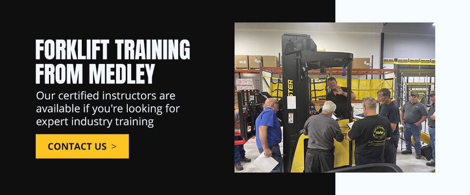 Forklift Training From Medley