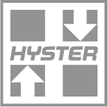 Black & White Hyster Logo