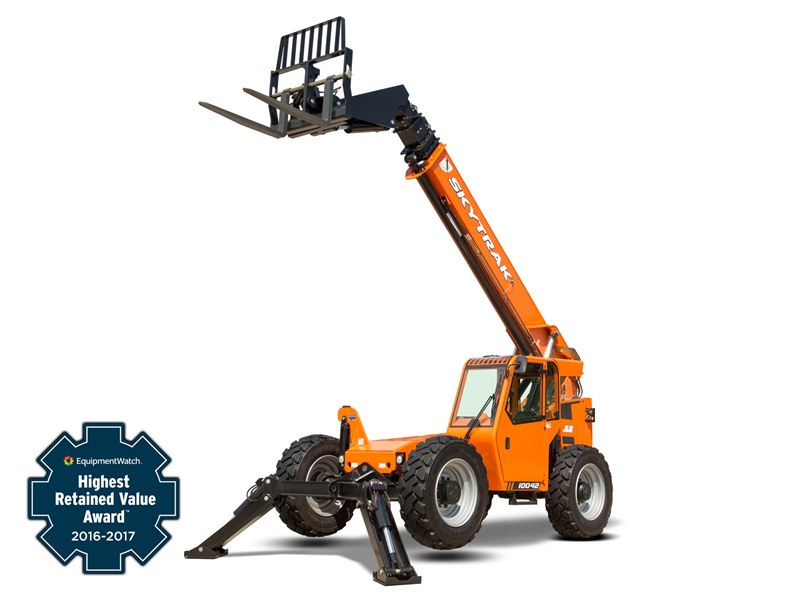 Skytrak Telehandler Wins Highest Retained Value Award