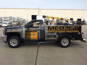 Medley Dock & Door Service Truck