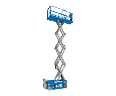 Genie Scissor Lift Fully Extended