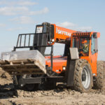 Skytrak Telehandler in Outdoor Rough Terrain