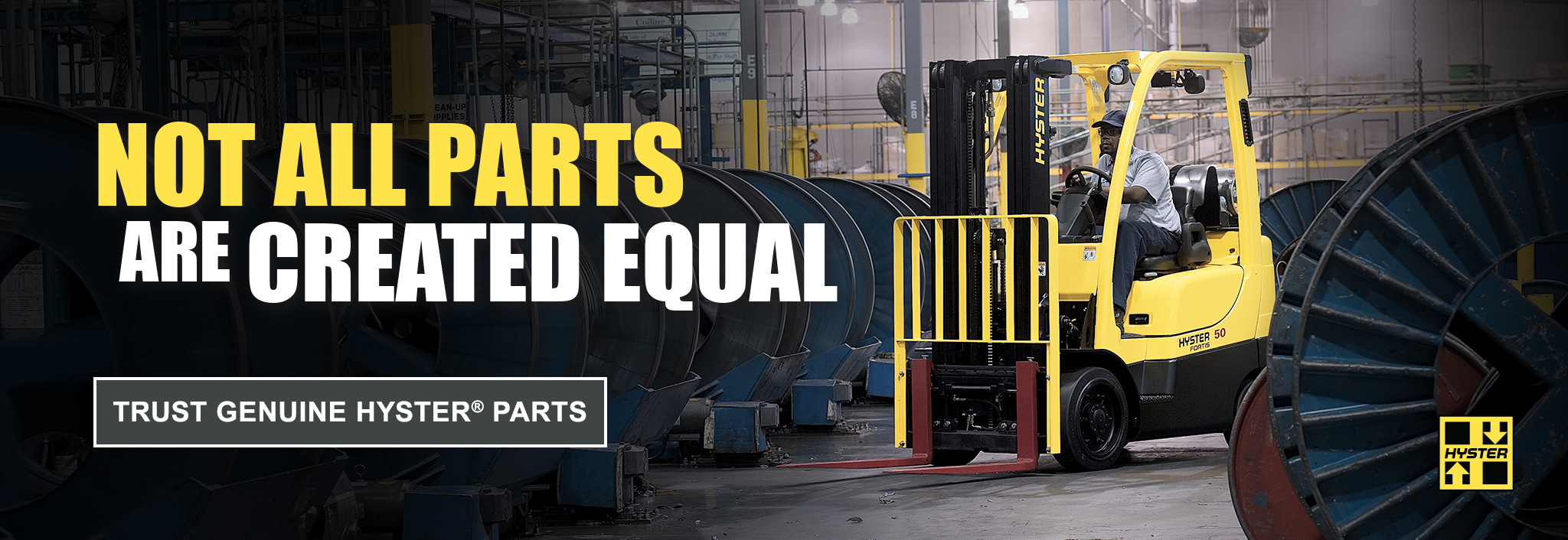 Not All Parts are Created Equal Hyster Image